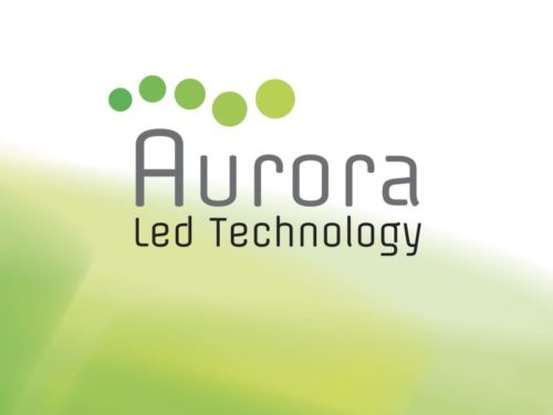 Logo per attività commerciale Led Aurora